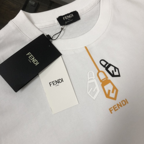 Cheap Fendi T-Shirts Short Sleeved For Unisex #1239294 Replica Wholesale [$41.00 USD] [ITEM#1239294] on Replica Fendi T-Shirts