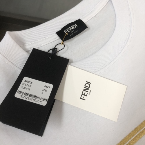 Cheap Fendi T-Shirts Short Sleeved For Unisex #1239296 Replica Wholesale [$41.00 USD] [ITEM#1239296] on Replica Fendi T-Shirts