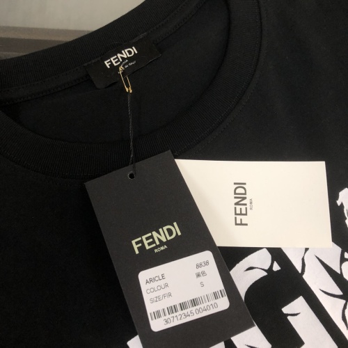 Cheap Fendi T-Shirts Short Sleeved For Unisex #1239297 Replica Wholesale [$41.00 USD] [ITEM#1239297] on Replica Fendi T-Shirts