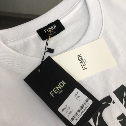 Cheap Fendi T-Shirts Short Sleeved For Unisex #1239298 Replica Wholesale [$41.00 USD] [ITEM#1239298] on Replica Fendi T-Shirts