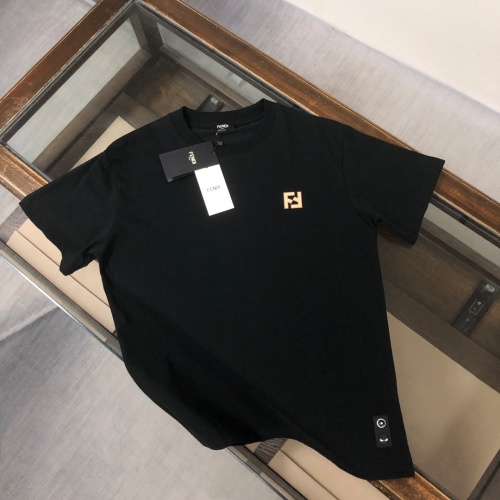 Cheap Fendi T-Shirts Short Sleeved For Unisex #1239303 Replica Wholesale [$41.00 USD] [ITEM#1239303] on Replica Fendi T-Shirts