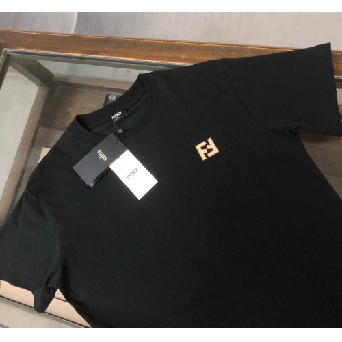 Cheap Fendi T-Shirts Short Sleeved For Unisex #1239303 Replica Wholesale [$41.00 USD] [ITEM#1239303] on Replica Fendi T-Shirts