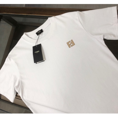 Cheap Fendi T-Shirts Short Sleeved For Unisex #1239304 Replica Wholesale [$41.00 USD] [ITEM#1239304] on Replica Fendi T-Shirts