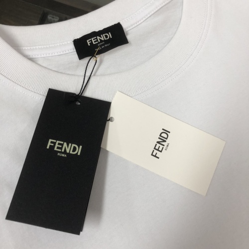 Cheap Fendi T-Shirts Short Sleeved For Unisex #1239306 Replica Wholesale [$41.00 USD] [ITEM#1239306] on Replica Fendi T-Shirts