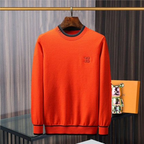 Cheap Hermes Sweaters Long Sleeved For Men #1239324 Replica Wholesale [$48.00 USD] [ITEM#1239324] on Replica Hermes Sweaters