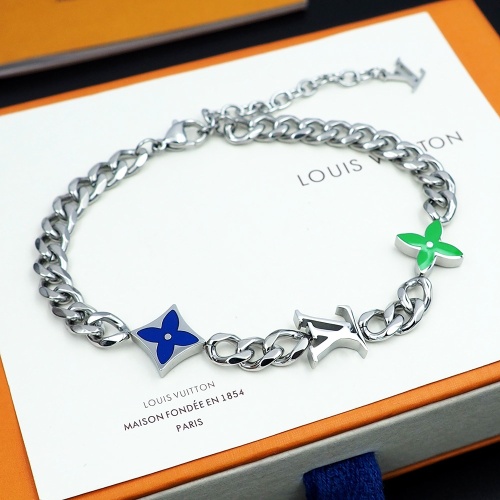 Cheap Louis Vuitton LV Bracelets For Men #1239334 Replica Wholesale [$25.00 USD] [ITEM#1239334] on Replica Louis Vuitton LV Bracelets