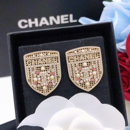 Cheap Chanel Earrings For Women #1239493 Replica Wholesale [$27.00 USD] [ITEM#1239493] on Replica Chanel Earrings