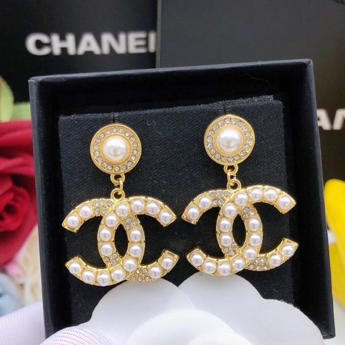 Cheap Chanel Earrings For Women #1239494 Replica Wholesale [$27.00 USD] [ITEM#1239494] on Replica Chanel Earrings