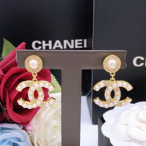 Cheap Chanel Earrings For Women #1239494 Replica Wholesale [$27.00 USD] [ITEM#1239494] on Replica Chanel Earrings