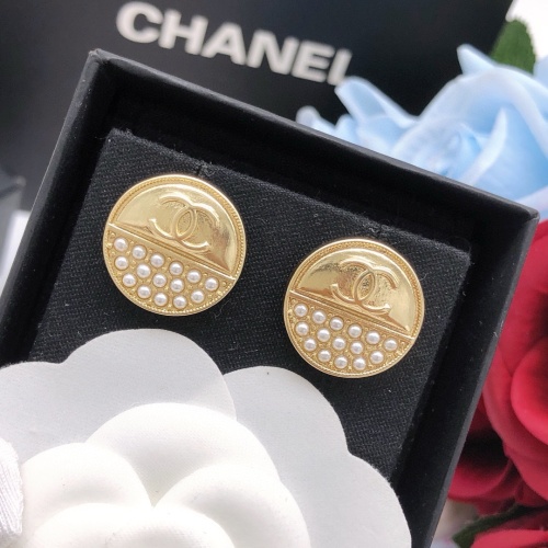 Cheap Chanel Earrings For Women #1239496 Replica Wholesale [$27.00 USD] [ITEM#1239496] on Replica Chanel Earrings