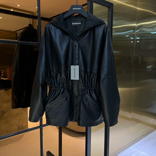 Cheap Balenciaga Jackets Long Sleeved For Women #1239545 Replica Wholesale [$128.00 USD] [ITEM#1239545] on Replica Balenciaga Jackets