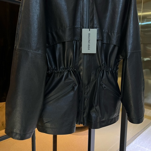 Cheap Balenciaga Jackets Long Sleeved For Women #1239545 Replica Wholesale [$128.00 USD] [ITEM#1239545] on Replica Balenciaga Jackets