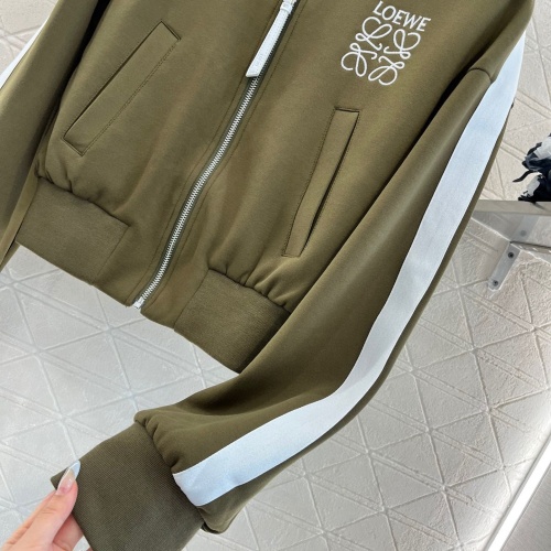 Cheap LOEWE Jackets Long Sleeved For Women #1239559 Replica Wholesale [$92.00 USD] [ITEM#1239559] on Replica LOEWE Jackets