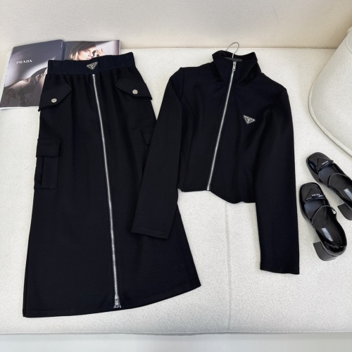 Cheap Prada Tracksuits Long Sleeved For Women #1239586 Replica Wholesale [$108.00 USD] [ITEM#1239586] on Replica Prada Tracksuits