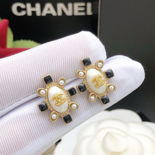 Cheap Chanel Earrings For Women #1239591 Replica Wholesale [$27.00 USD] [ITEM#1239591] on Replica Chanel Earrings