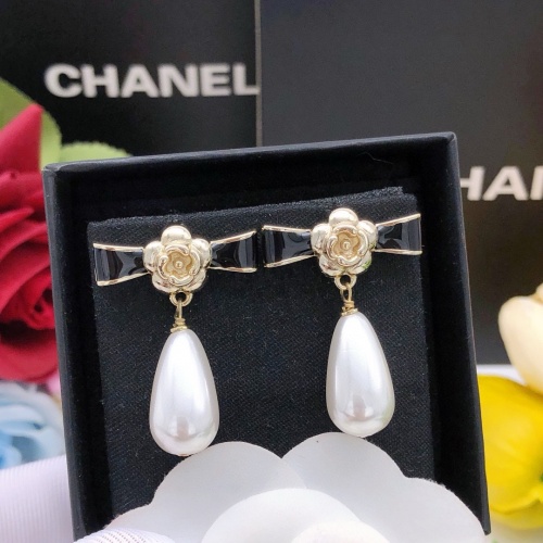 Cheap Chanel Earrings For Women #1239593 Replica Wholesale [$27.00 USD] [ITEM#1239593] on Replica Chanel Earrings