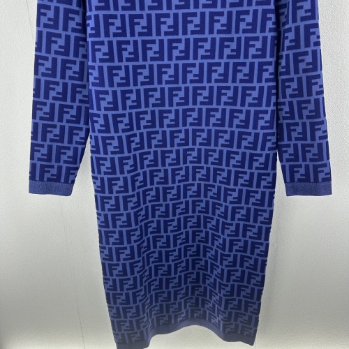 Cheap Fendi Dresses Long Sleeved For Women #1239599 Replica Wholesale [$100.00 USD] [ITEM#1239599] on Replica Fendi Dresses