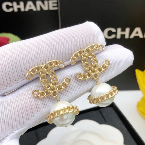 Cheap Chanel Earrings For Women #1239608 Replica Wholesale [$27.00 USD] [ITEM#1239608] on Replica Chanel Earrings