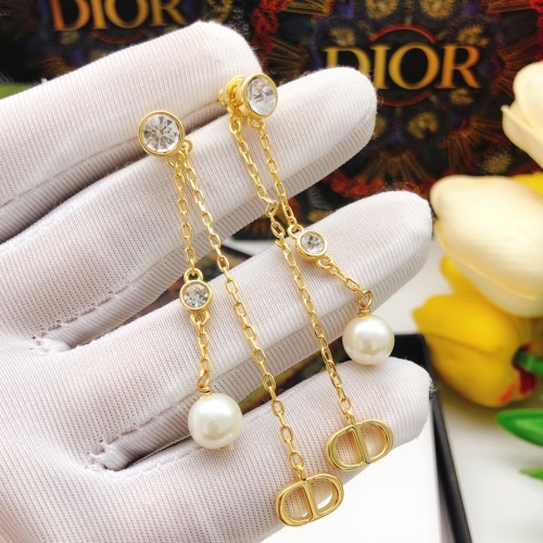 Cheap Christian Dior Earrings For Women #1239623 Replica Wholesale [$29.00 USD] [ITEM#1239623] on Replica Christian Dior Earrings