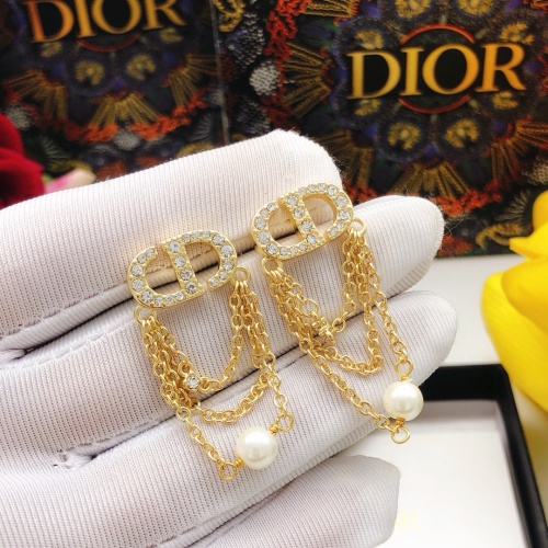 Cheap Christian Dior Earrings For Women #1239625 Replica Wholesale [$27.00 USD] [ITEM#1239625] on Replica Christian Dior Earrings