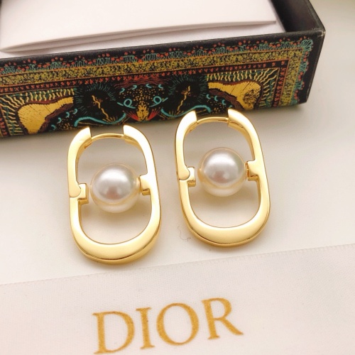 Cheap Christian Dior Earrings For Women #1239631 Replica Wholesale [$27.00 USD] [ITEM#1239631] on Replica Christian Dior Earrings