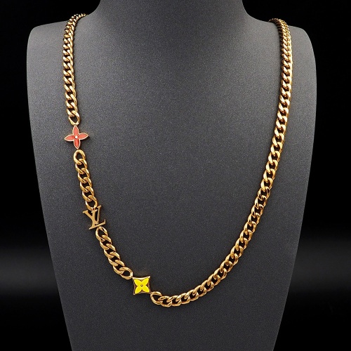 Cheap Louis Vuitton Necklaces #1239662 Replica Wholesale [$27.00 USD] [ITEM#1239662] on Replica Louis Vuitton Necklaces