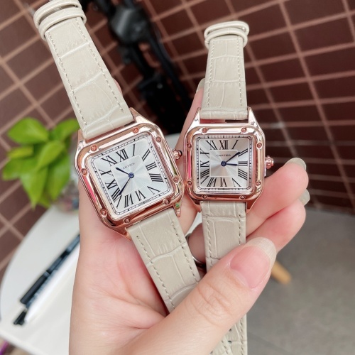 Cheap Cartier Watches In Rose Gold For Unisex #1239725 Replica Wholesale [$27.00 USD] [ITEM#1239725] on Replica Cartier Watches