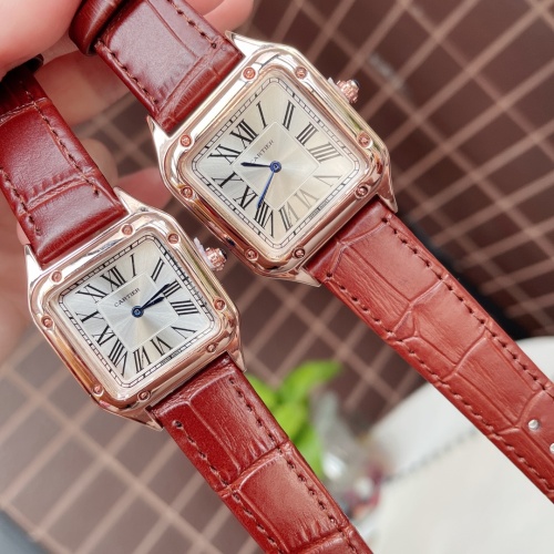 Cheap Cartier Watches In Rose Gold For Unisex #1239728 Replica Wholesale [$27.00 USD] [ITEM#1239728] on Replica Cartier Watches