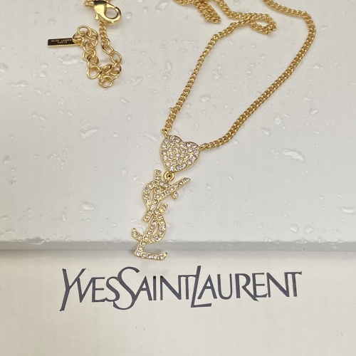 Cheap Yves Saint Laurent YSL Necklaces For Women #1239736 Replica Wholesale [$29.00 USD] [ITEM#1239736] on Replica Yves Saint Laurent YSL Necklaces