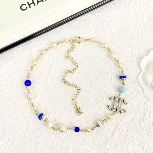 Cheap Chanel Necklaces For Women #1239746 Replica Wholesale [$40.00 USD] [ITEM#1239746] on Replica Chanel Necklaces