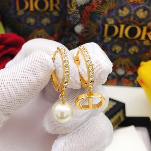 Cheap Christian Dior Earrings For Women #1239764 Replica Wholesale [$27.00 USD] [ITEM#1239764] on Replica Christian Dior Earrings