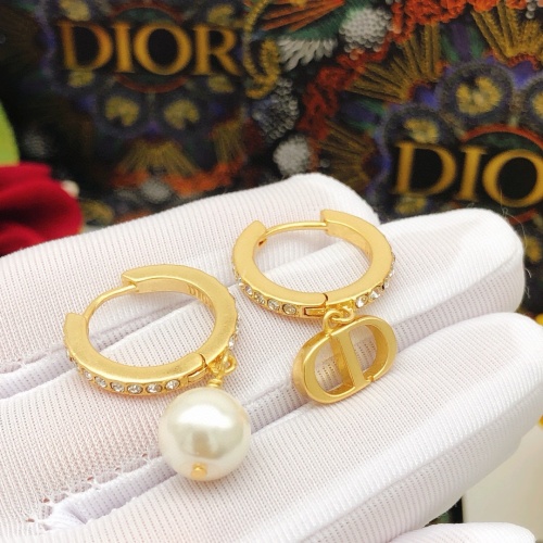 Cheap Christian Dior Earrings For Women #1239764 Replica Wholesale [$27.00 USD] [ITEM#1239764] on Replica Christian Dior Earrings