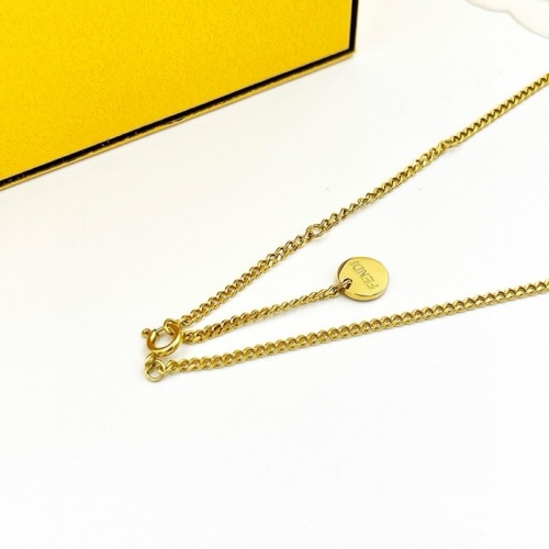 Cheap Fendi Necklaces #1239766 Replica Wholesale [$27.00 USD] [ITEM#1239766] on Replica Fendi Necklaces