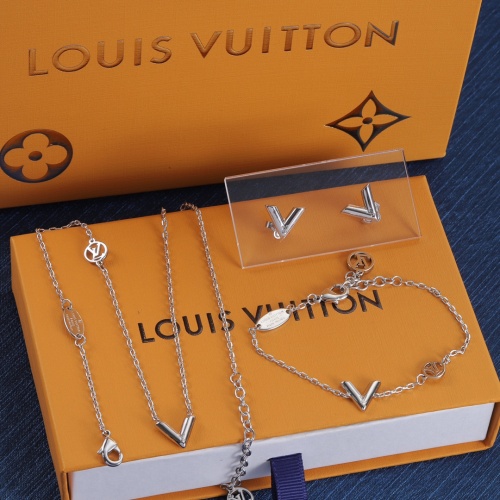 Cheap Louis Vuitton LV Jewelry Set #1239777 Replica Wholesale [$64.00 USD] [ITEM#1239777] on Replica Louis Vuitton LV Jewelry Set