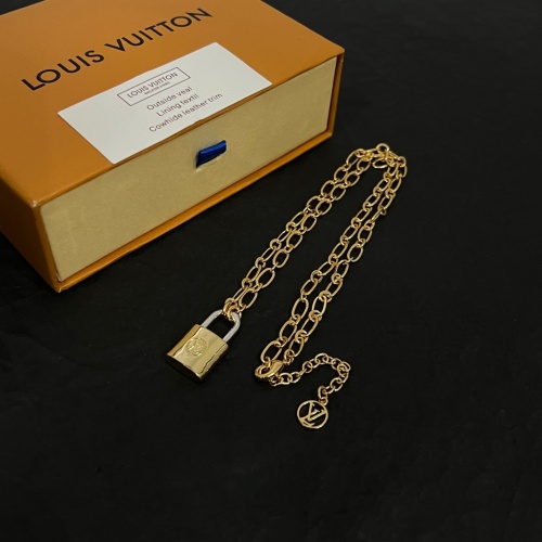 Cheap Louis Vuitton Necklaces #1239828 Replica Wholesale [$40.00 USD] [ITEM#1239828] on Replica Louis Vuitton Necklaces