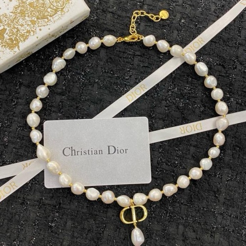 Cheap Christian Dior Necklaces For Women #1239882 Replica Wholesale [$48.00 USD] [ITEM#1239882] on Replica Christian Dior Necklaces