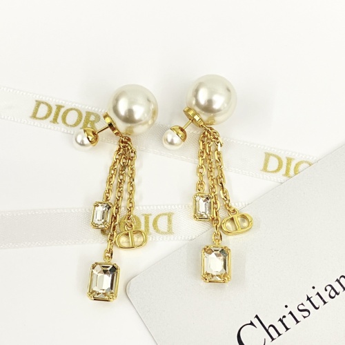 Cheap Christian Dior Earrings For Women #1239886 Replica Wholesale [$38.00 USD] [ITEM#1239886] on Replica Christian Dior Earrings