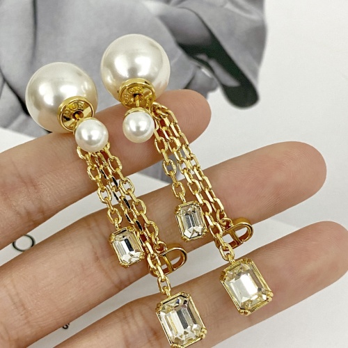 Cheap Christian Dior Earrings For Women #1239886 Replica Wholesale [$38.00 USD] [ITEM#1239886] on Replica Christian Dior Earrings