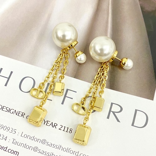 Cheap Christian Dior Earrings For Women #1239886 Replica Wholesale [$38.00 USD] [ITEM#1239886] on Replica Christian Dior Earrings