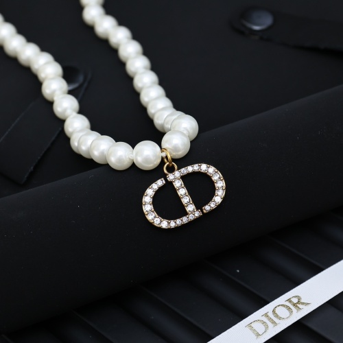 Cheap Christian Dior Necklaces For Women #1239895 Replica Wholesale [$32.00 USD] [ITEM#1239895] on Replica Christian Dior Necklaces