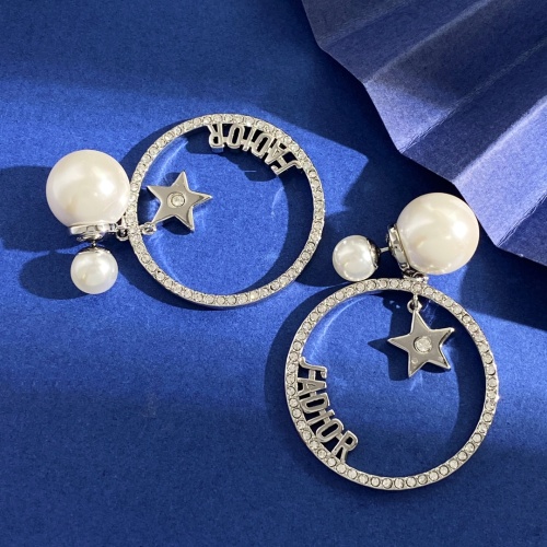 Cheap Christian Dior Earrings For Women #1239917 Replica Wholesale [$32.00 USD] [ITEM#1239917] on Replica Christian Dior Earrings