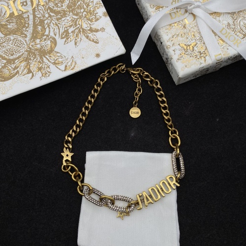 Cheap Christian Dior Necklaces #1239926 Replica Wholesale [$38.00 USD] [ITEM#1239926] on Replica Christian Dior Necklaces