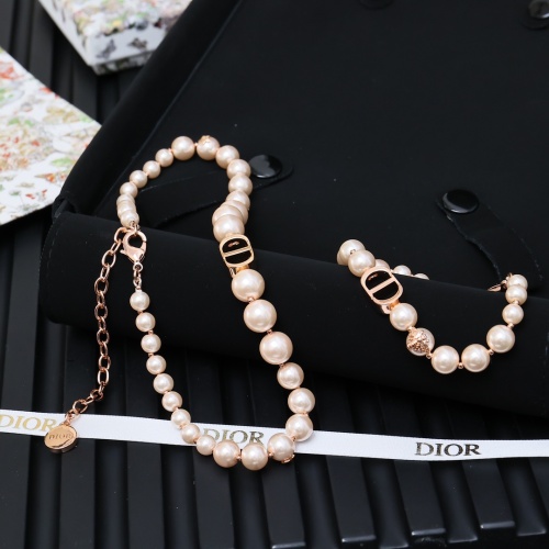 Cheap Christian Dior Jewelry Set For Women #1239946 Replica Wholesale [$52.00 USD] [ITEM#1239946] on Replica Christian Dior Jewelry Set