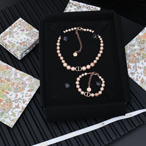 Cheap Christian Dior Jewelry Set For Women #1239946 Replica Wholesale [$52.00 USD] [ITEM#1239946] on Replica Christian Dior Jewelry Set