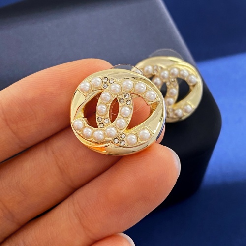 Cheap Chanel Earrings For Women #1239996 Replica Wholesale [$27.00 USD] [ITEM#1239996] on Replica Chanel Earrings