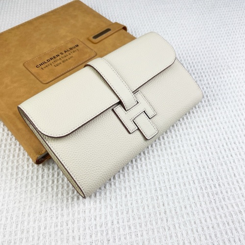 Cheap Hermes Wallet For Women #1240144 Replica Wholesale [$64.00 USD] [ITEM#1240144] on Replica Hermes Wallet