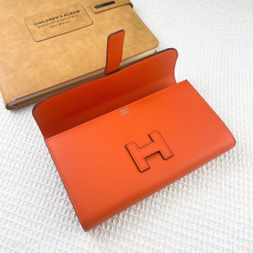 Cheap Hermes Wallet For Women #1240157 Replica Wholesale [$64.00 USD] [ITEM#1240157] on Replica Hermes Wallet