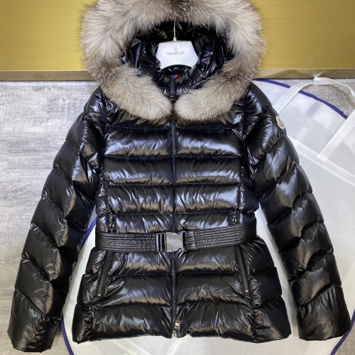 Cheap Moncler Down Feather Coat Long Sleeved For Women #1240181 Replica Wholesale [$202.00 USD] [ITEM#1240181] on Replica Moncler Down Feather Coat