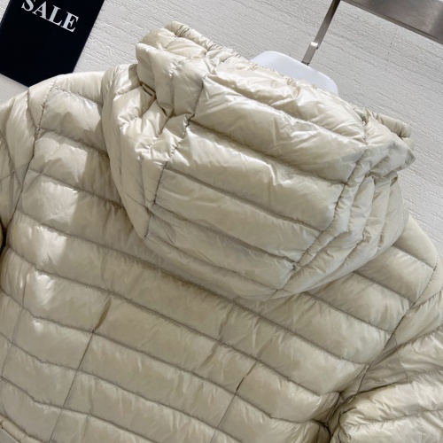 Cheap Moncler Down Feather Coat Long Sleeved For Women #1240183 Replica Wholesale [$160.00 USD] [ITEM#1240183] on Replica Moncler Down Feather Coat