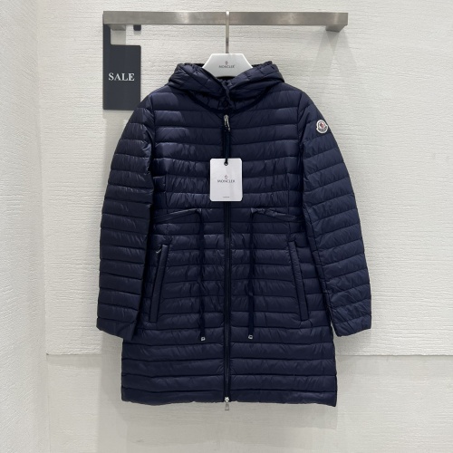 Cheap Moncler Down Feather Coat Long Sleeved For Women #1240184 Replica Wholesale [$160.00 USD] [ITEM#1240184] on Replica Moncler Down Feather Coat